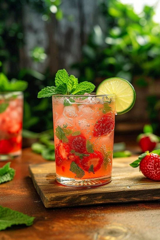 Strawberry Mahito
