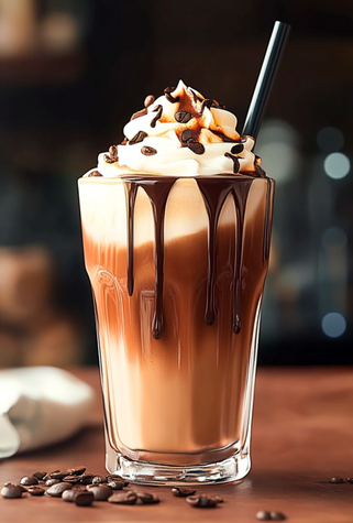 Dark Chocolate Frappe